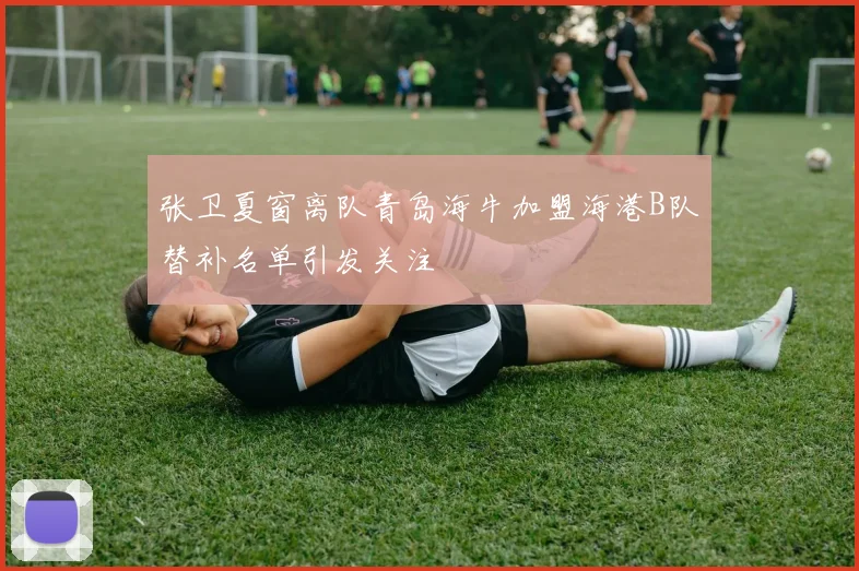 张卫夏窗离队青岛海牛加盟海港B队替补名单引发关注